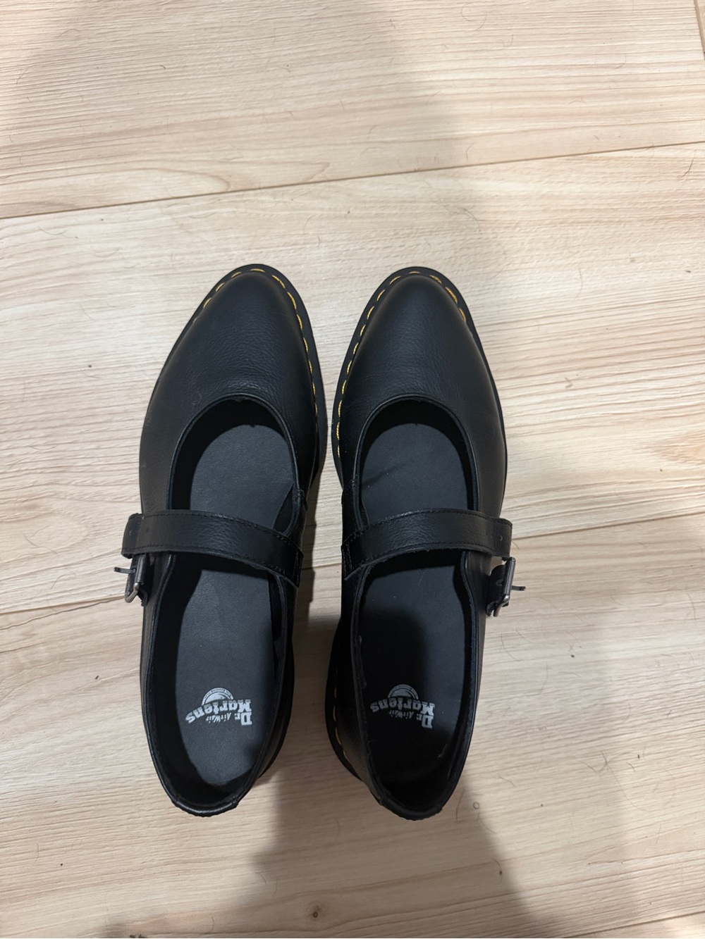 Dr marten Elphie Virginia leather Mary Jane shoes
